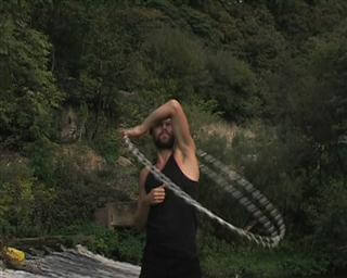 Hoopgriff mit linker Hand