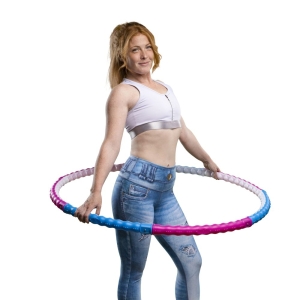 Hoopomania Body Hoop Hoop avec 77 des bosses de massage, 0.95kg