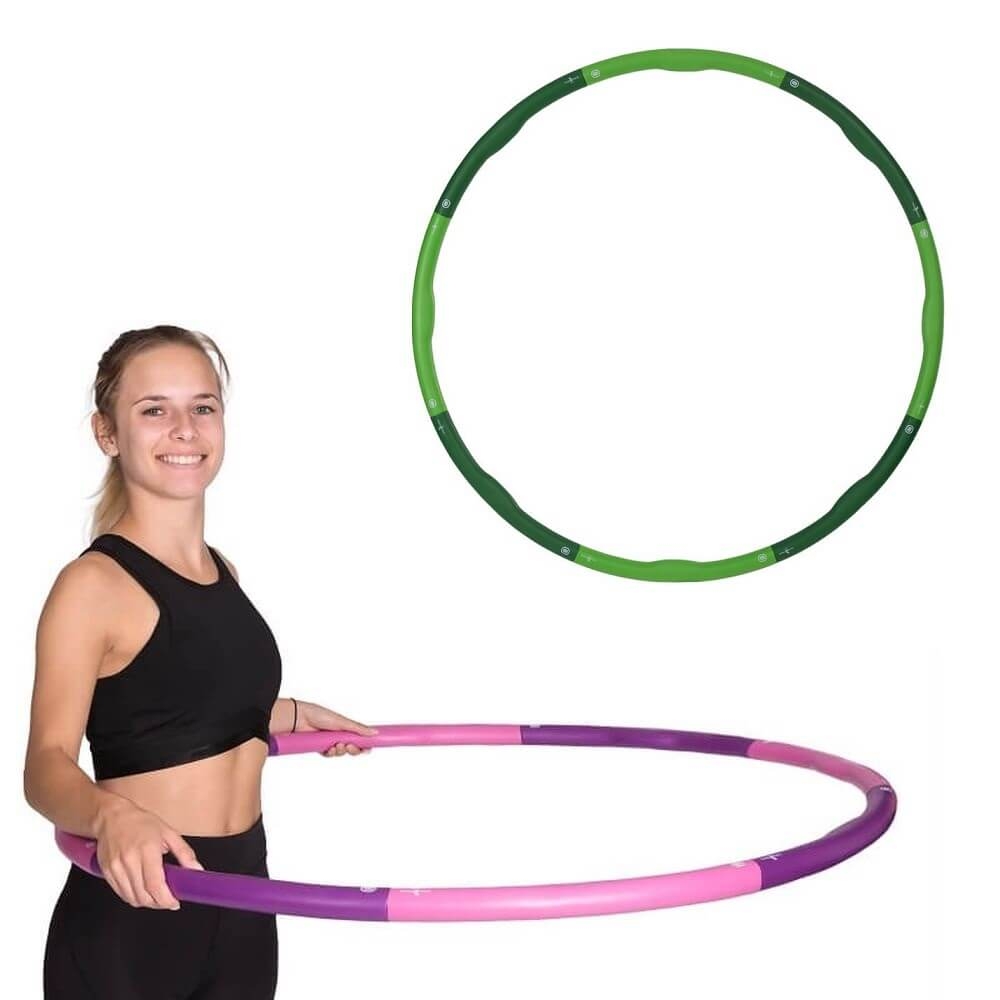 KIT 2 en 1 Hula Hoop Fitness + Ceinture Gainante/Sudation│Cerceau Minceur  Intelligent + Compteur│HolaHop + Mallette de Rangement HOOPY en destockage  et reconditionné chez DealBurn