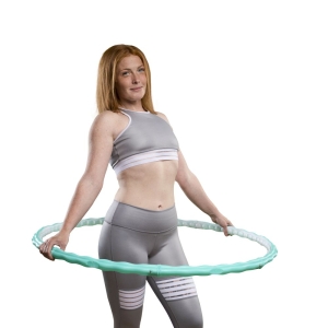 Hoopomania Slim Hoop, Hula Hoop with 63 acu-pressure...