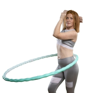 Hoopomania Slim Hoop, Hula Hoop avec des bosses de massage, 0.72kg