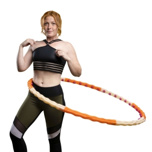 Hoopomania Magnetic Hoop, Hula Hoop con 48 imanes, 1,2kg