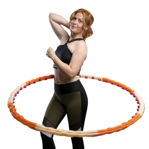 Hoopomania Magnetic Hoop, Hula Hoop con 48 imanes, 1,2kg