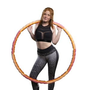 Hoopomania Action Hoop, Hula Hoop con 24 imanes, 1,6kg