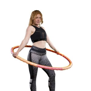 Hoopomania Action Hoop, Hula Hoop mit 24 Magneten 1.6kg