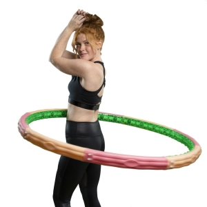 Hoopomania Titan Hoop, Hula Hoop avec 32 aimants, 3.1kg