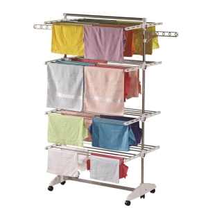 One Click luxus clothes dryer E4 Clothes tower with 4 levels