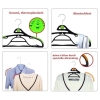 Luxin Non Slip clothes hanger set 10 pcs + Bonus