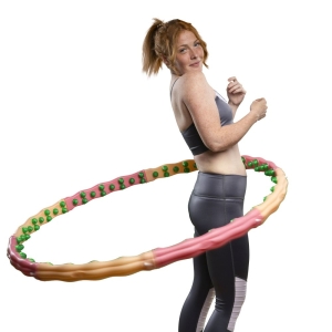 Hoopomania Large Hoop, Hula Hoop avec 96 aimants, 1.8 kg
