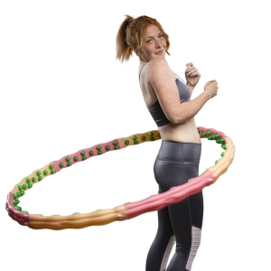 Hoopomania Large Hoop, Hula Hoop mit 96 Magneten, 1.8kg