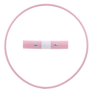 Hula Hoop Blanc, HDPE-20mm, rosé, diamètre...