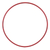 Hula Hoop Blank, HDPE-20mm, red, diameter 90cm