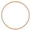 Hula Hoop Blank, HDPE-20mm, orange, diameter 80cm