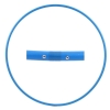 Hula Hoop Rohling, HDPE-20mm, BLAU, Durchmesser 70cm