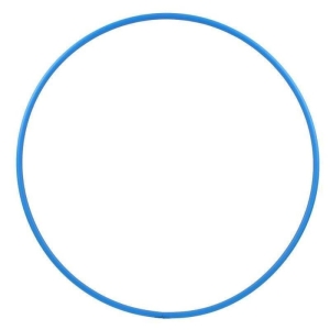 Hula Hoop Vuoto, HDPE-20mm, colorato, diametro 80 cm, blu