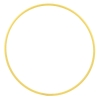 Hula Hoop Blank, HDPE-20mm, yellow, diameter 90cm