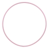 Hula Hoop Blank, HDPE-16mm, pink, diameter 80cm
