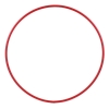 Hula Hoop Blank, HDPE-16mm, red, diameter 90cm