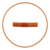 Hula Hoop Blank, HDPE-16mm, orange, diameter 60cm