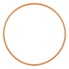 Hula Hoop Blank, HDPE-16mm, orange, diameter 80cm