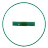 Hula Hoop Vuoto, HDPE-16mm, colorato, diametro 60 cm, verde
