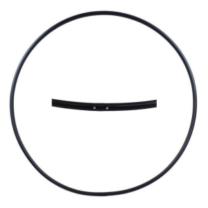 Hula Hoop Rohling, PE-20mm, SCHWARZ, Durchmesser 70cm