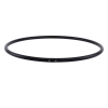 Hula Hoop Rohling für MINI Hoop, PE-20mm, schwarz, Durchmesser 50cm