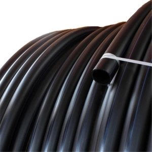 Plastic pipe made of PE-25 mm, BLACK