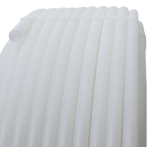 Plastic pipe made of HDPE-20 mm, WHITE