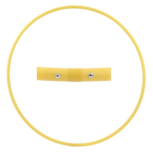 Hula Hoop Rohling, HDPE-16mm, GELB, Durchmesser 70cm