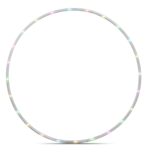 Hula Hoop LED dell´Hoopomania con 28 luci, diametro 90 cm