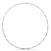 Hoopomania LED Hula Hoop mit 24 Leuchten, Durchmesser 90cm