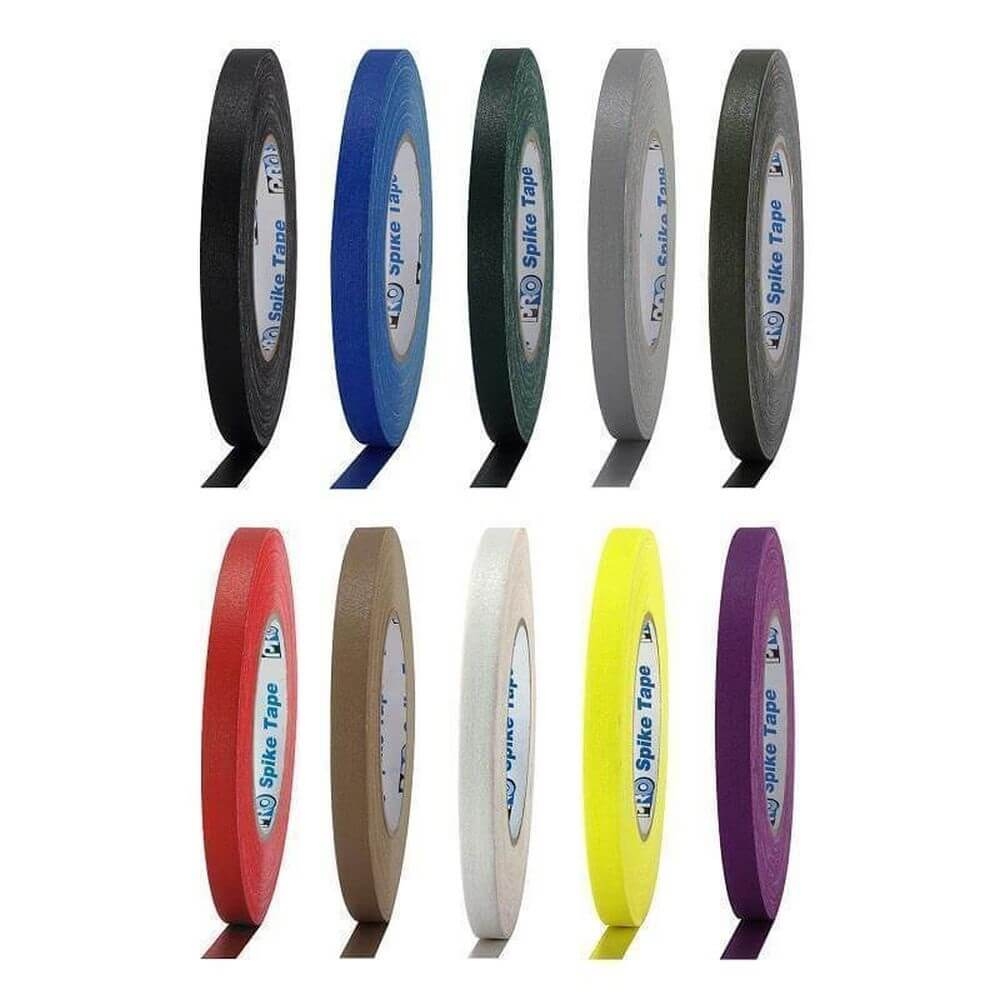 Pro Gaff Gewebeband 12mm x 23m, verschiedene Farben