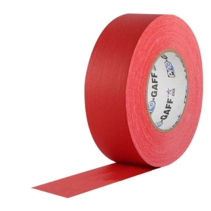 Pro Gaff Gewebeband 25mm x 23m, Rot