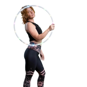 Hoopomania Mini LED Hula Hoop mit 15 Leuchten,...