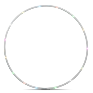 Hoopomania Mini LED Hula Hoop mit 15 Leuchten, Durchmesser 60cm