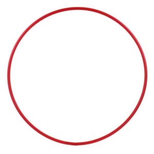 Hula Hoop per bambini, colorato, con diametro Ø80 cm rosso