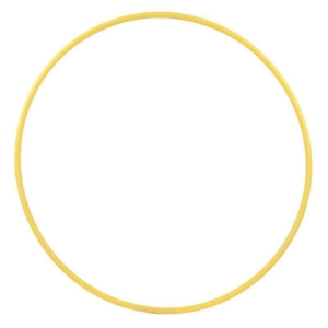 Hula Hoop pour les enfants, jaune, diamètre 80cm