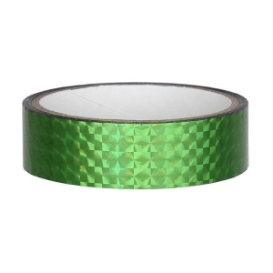 Hologramm Deco Tape 25mm x 30m, green