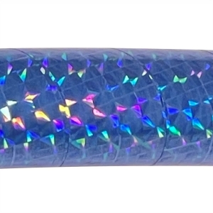 Hologramm Deco Tape 25mm x 30m, turqoise