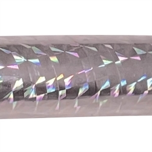 Hologramm Deco Tape 25mm x 30m, silver