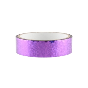Nastro Deco Glitter 25mm x 30m, viola