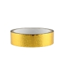 Cinta decorativa con brillo 25mm x 30m, amarillo