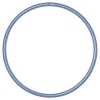 Hula Hoop per bambini, colori olografici, turchese Ø70 cm