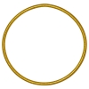 Kids Hula Hoop, holographic colors, Ø 60cm, yellow