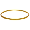 Hula Hoop para niños, colores holográficos, Ø 60 cm, amarillo
