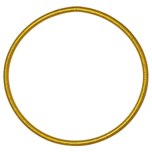 Hula Hoop para niños, colores holográficos, Ø 70 cm, amarillo