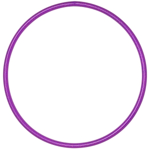 Hula Hoop para niños, colores brillos, Ø 70 cm, viola