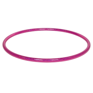 Hula Hoop per bambini, colori brillantinati, rosa Ø70 cm