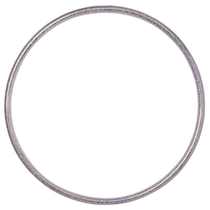 Hula Hoop para niños, colores brillos, Ø 80 cm, plata